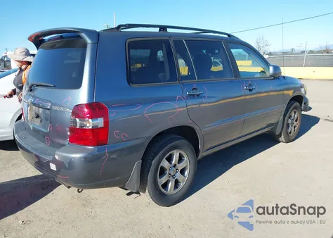 2006 Toyota Highlander Sport V6/V6 from USA, damaged, VIN JTEGP21A160093418